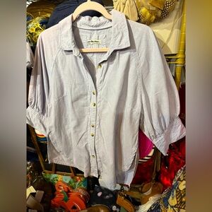 We The Free Light Purple Button Down Shirt